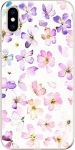 Odolné silikonové pouzdro iSaprio - Wildflowers - iPhone XS