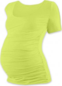 JOŽÁNEK Těhotenské triko krátký rukáv JOHANKA - světle zelená
