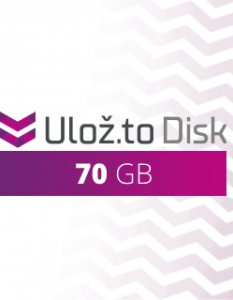 Datový balíček Ulož.to Disk 70 GB (PC)