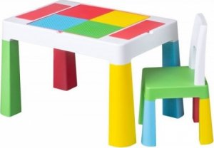 Tega Baby Sada nábytku pro děti Multifun - stoleček a židlička - barevná