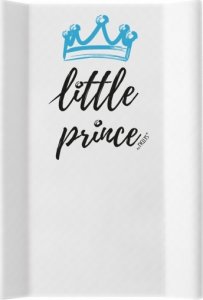 NELLYS Přebalovací podložka , tvrdá MDF, vyvýšené boky, Little Prince, 50 x 70cm, bílá
