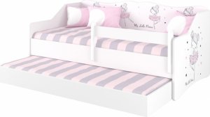 BabyBoo Dětská postel LULU 160 x 80 cm - Baletka