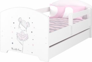 BabyBoo Dětská postel 160 x 80cm - Baletka + šuplík