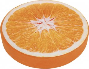 Sedák ORESTE kulatý - průměr 38 cm - pomeranč