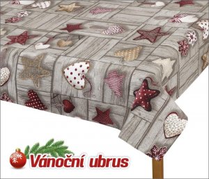 Ubrus VÁNOCE - 70x70 cm - vánoční perníčky