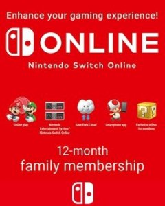 365 Dní Switch Online Membership Family (Nintendo Switch)