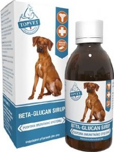 Beta-glucan sirup pro psy TOPVET 200ml