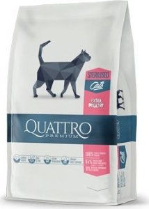QUATTRO Cat Dry Premium all Breed Steril. Drůbež 1,5kg