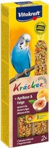 Bird Kräcker Andulka Meruňka+Fík tyč 2ks