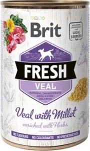 Fresh Dog konz Veal with Millet 400g