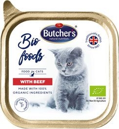 Butcher's Cat Bio s hovězím vanička 85g