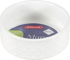 Miska keramická MARGOT hlodavec 200ml bílá Zolux