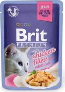 Cat D Fillets in Jelly with Chicken 85g