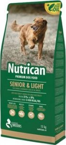 NutriCan Senior Light 3kg new