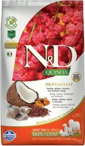 N&D Quinoa DOG Skin & Coat Herring & Coconut 2,5kg