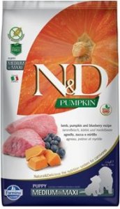 N&D Pumpkin DOG Puppy M/L Lamb & Blueberry 2,5kg