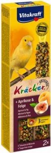Bird Kräcker kanár Meruňka+Fík tyč 2ks