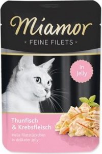 Miamor Cat Filet kapsa tuňák+krab v želé 100g