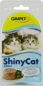 Gimpet kočka konz. ShinyCat Junior tuňák 2x70g