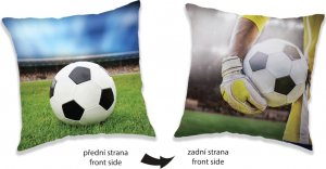 Polštářek Fotbal two sides 40x40 cm