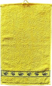 Dětský ručník Kids 30x50 cm yellow - bavlna