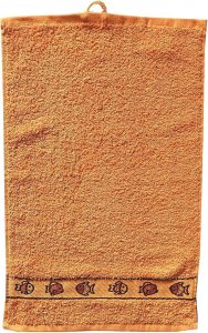 Dětský ručník Kids 30x50 cm orange - bavlna