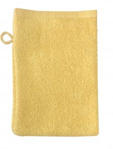 Froté žínka Classic 15x24 cm žlutá - bavlna