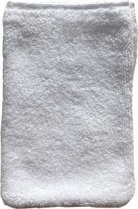 Froté žínka Star II 15x21 cm bílá - bavlna