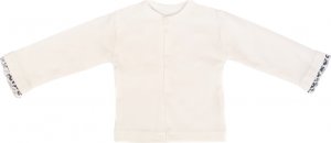 Mamatti Novozenecká bavlněná košilka, kabátek Gepardík - bílá, vel. 68