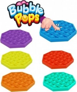 Bubble pops - Praskající bubliny silikon antistresová spol. hra fialová