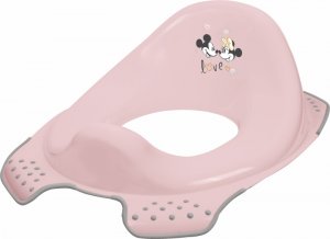 Keeeper Adaptér - treningové sedátko na WC - Minnie Mouse, pudrově růžové