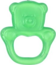 BabyOno Kousátko gelové Baby Ono Medvídek - Zelené