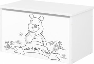 Box na hračky s motivem Medvídek PÚ BabyBoo - black, Disney