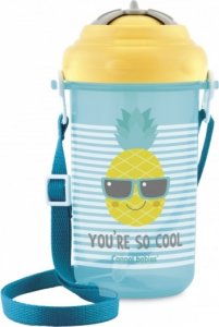 Canpol babies Sportovní láhev se slámkou So Cool - Ananas