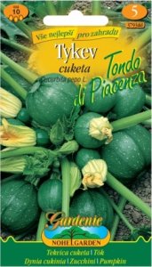 Cuketa TONDO DI PIACENZA, okrúhla zelená, 10 semien