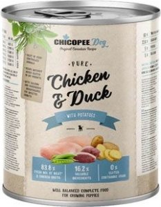 Chicopee Dog konz. Junior Pure Chicken&Duck 800g