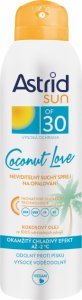 Sun OF 30 Coconut Love neviditelný suchý sprej na opalování, 150 ml