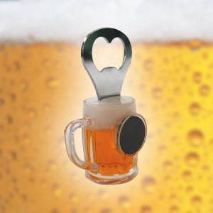 Otvírák na pivo s magnetem