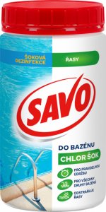 Chlor Šok dezinfekce proti řasám do bazénu, 0,85 kg