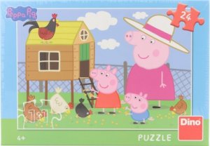 Puzzle Peppa Pig: slepičky 24 dílků