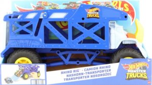 Hot Wheels Monster trucks nosorožčí přeprava trucků HFB13