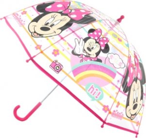 Deštník Minnie průhledný manuální