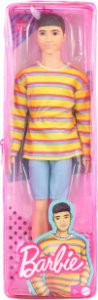 Barbie Model Ken 175 - Proužkované tričko a kraťasy