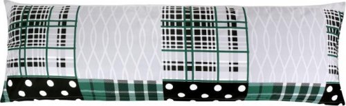 POVLAK na relaxační polštář - 50x145 cm (povlak na zip) - zelený patchwork