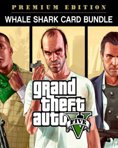 Grand Theft Auto V Premium Online Edition and Whale Shark Card Bundle, GTA 5