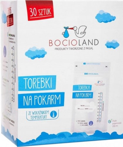 BocioLand Sáčky na mléko 200 ml - 30 ks