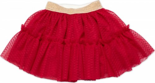 Mamatti Kojenecká tylová sukně, Vánoce - červená