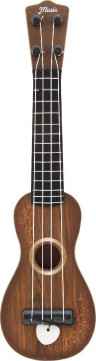 Ukulele/kytara plast 39cm s trsátkem 2 barvy v krabičce 12x40x5cm