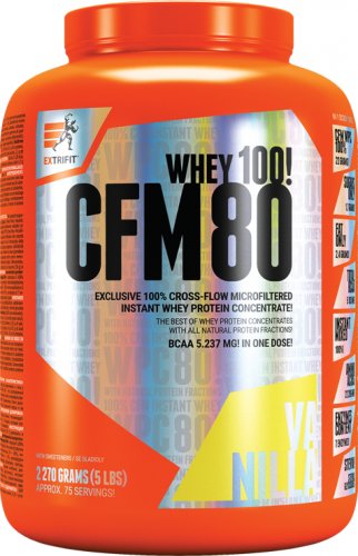 CFM Instant Whey 80 - 2270 g, vanilka