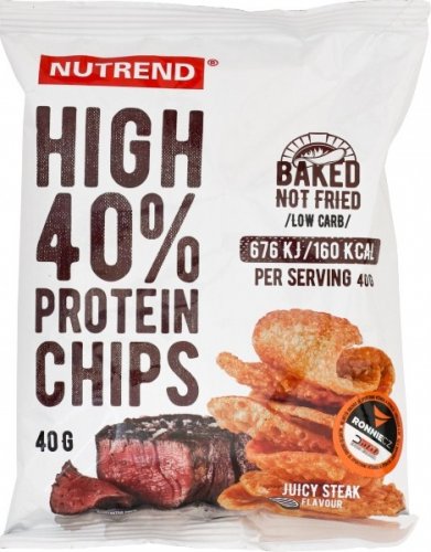 High Protein Chips - 40 g, sůl